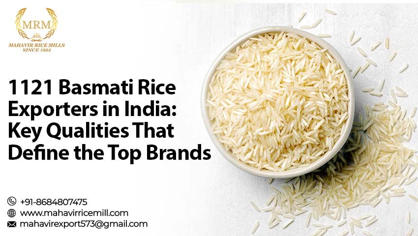 1121 Basmati Rice Exporters in India