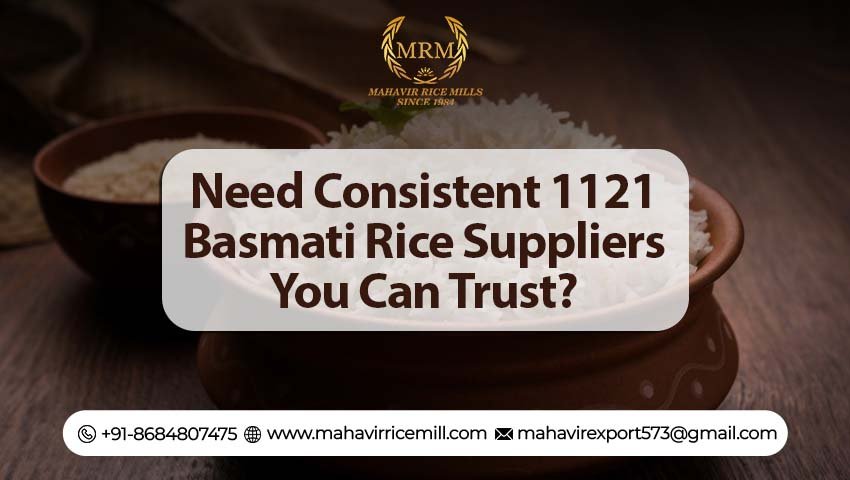 1121 Basmati Rice Suppliers